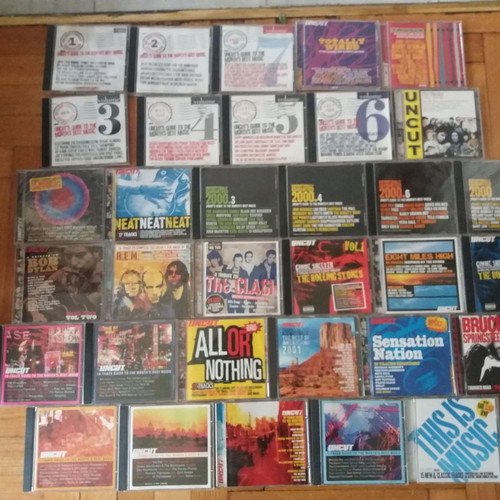 Uncut Compilations 34 CD used, rock genre