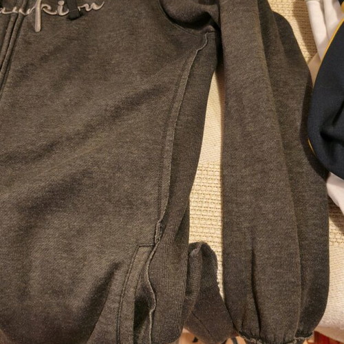 Champion hoodie jacket XL gray used women