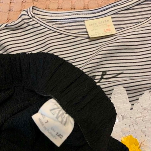 Zara Kids summer set size 7 like new for tall slim girls