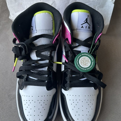 Nike Air Jordan 1 Mid SE Cyber Active Fuchsia new, EU 40.5