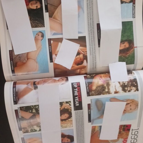 Playboy 10 Years Playmate Magazine like new, Christos Dantis