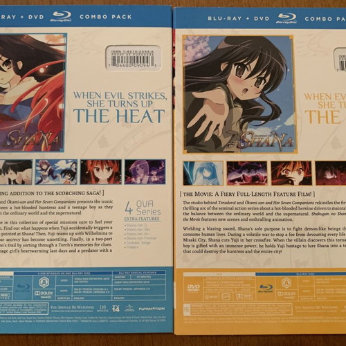 Shakugan no Shanna Season 1-3 Box Set Blu-Ray+DVD new, anime manga