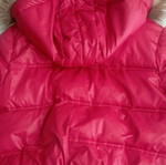Lee red down jacket like new, size S