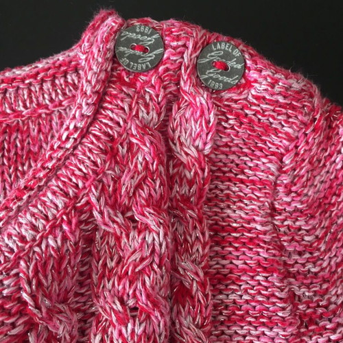 H&M Cotton Sweater for Girl 6-8 Years Like New, Red
