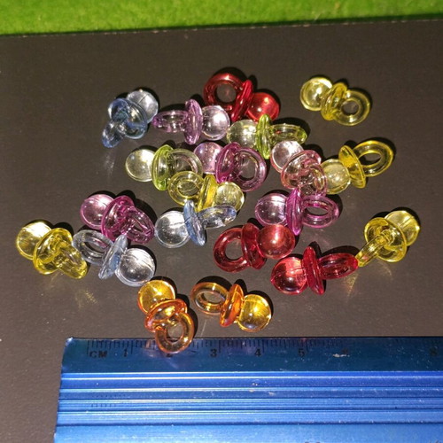 Collectible pacifiers like new, pack of 20 pieces 80s 90s