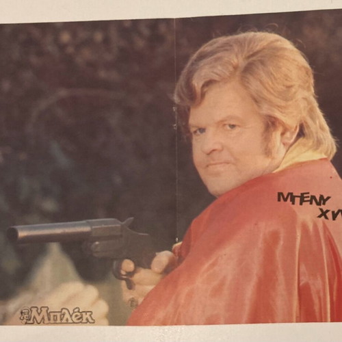 Benny Hill Poster from magazine MPLEK In good condition Price 4 Euros
