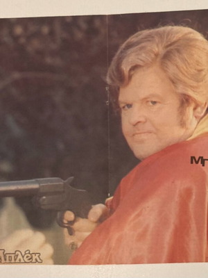 Benny Hill Poster from magazine MPLEK In good condition Price 4 Euros