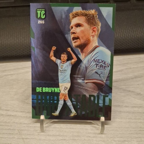 Panini Top Class 2023 Unbeatable Green Kevin De Bruyne card new