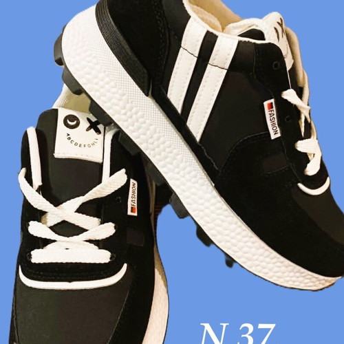 Sportex N 37 new black athletic shoes A To Z Greek