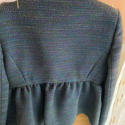 Uterque Blue Coat like new, size S