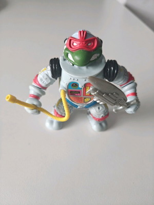 Vintage TMNT Space Cadet Raphael figure used