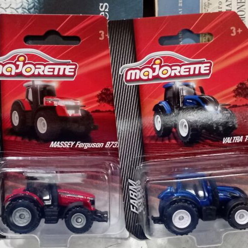 Σετ 4 καινούργια τρακτεράκια Majorette Farm