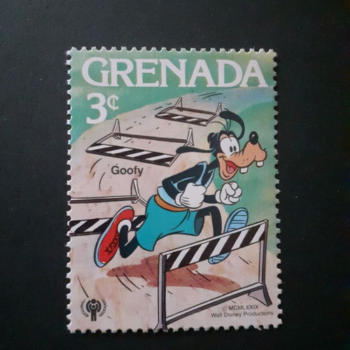 Disney Sport Mickey 1979 Stamp Set Mint from Grenada