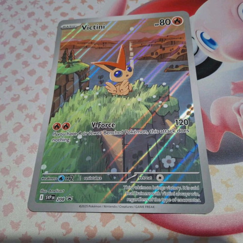 Victini Holo Promo Jumbo Card like new