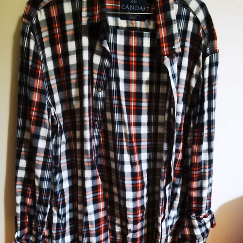 Men's checked shirt XL like new