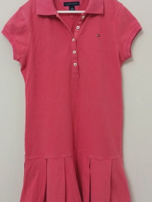 Tommy Hilfiger girls dress like new, pink, size 140 cm, age 10