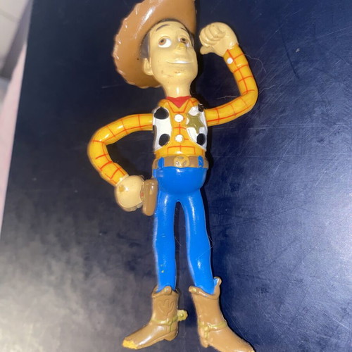 Woody Sheriff collectible figure used, hard plastic