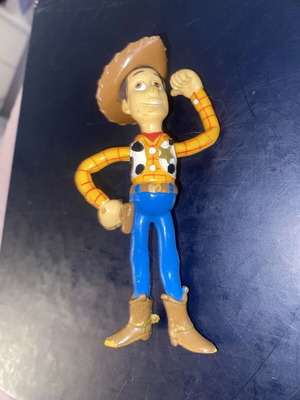Woody Sheriff collectible figure used, hard plastic