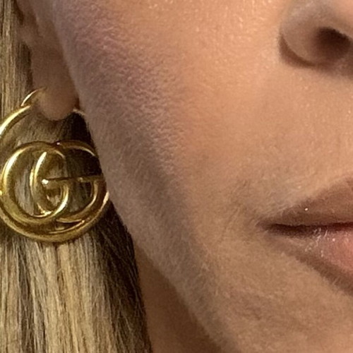 Gucci GG Hoop gold-tone earrings