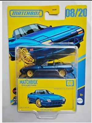 Matchbox premium Mazda RX7 σφραγισμένο με λαστιχένιες ρόδες