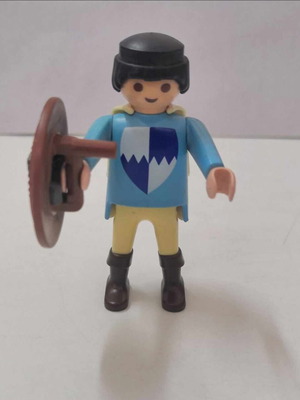 Playmobil Knight with Shield in Excellent Condition
