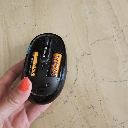 Microsoft Sculpt Comfort Bluetooth mouse used, black