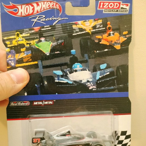 Hot Wheels Racing IZOD Indy Car Series 2012 πλήρες σετ 6 μεταλλικών καρτελών καινούργιο