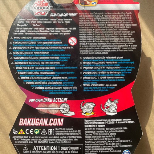 Bakugan Diamond Gorthion sealed