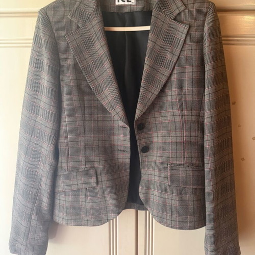 Checked jacket like new, size XL