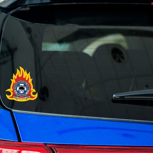 Greek Fire Brigade Emblem Sticker made to order