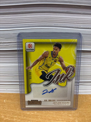Jaylen Hoard 2025-26 Contenders EuroLeague /99 Ink Auto new