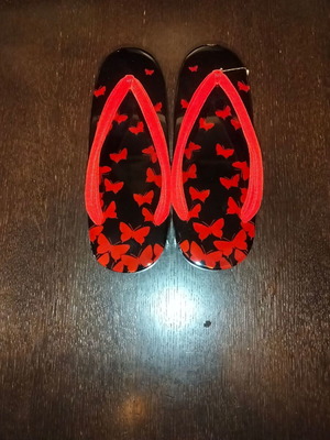 Japanese Geisha Sandals Geta new, lacquered wood