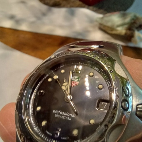TAG Heuer Kirium Professional 200 watch, black