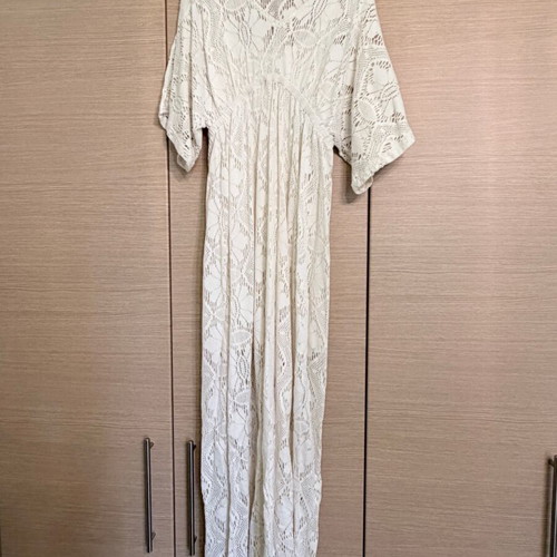 My Tiffany dress XL like new, ivory, bohemian style