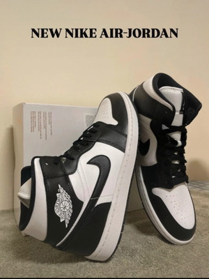Nike Jordan Air Force αθλητικά παπούτσια καινούργια, μέγεθος 43, μαύρο και άσπρο