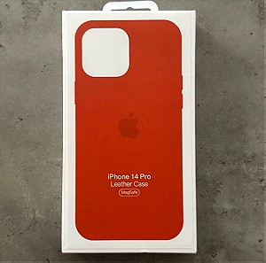 iPhone 14 pro Leather Case (MagSafe)