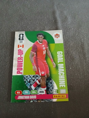 Panini FIFA 365 Power-Up Goal Machine Jonathan David #589 αυτοκόλλητο