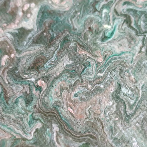 Canvas painting, fluid art, gloss varnish, 29x39cm