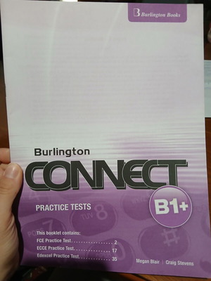 Burlington Connect B1 Practice Tests like new