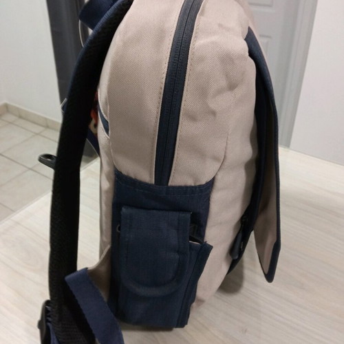Jeep backpack bag new, beige and blue