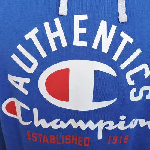 Champion Men's Blue Pullover Hoodie Size Large Like New