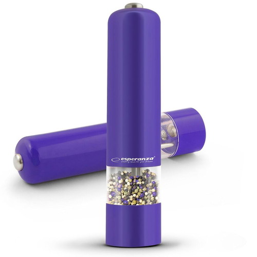 Pepper mill like new, purple color