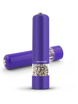 Pepper mill like new, purple color