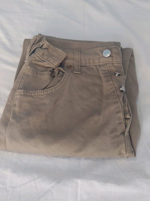 Παντελόνι υφασμάτινο μεταχειρισμένο, μέγεθος S, μπεζ