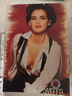 Winona Ryder & Soul Asyloum αφίσα μεταχειρισμένη, μέγεθος 40x28