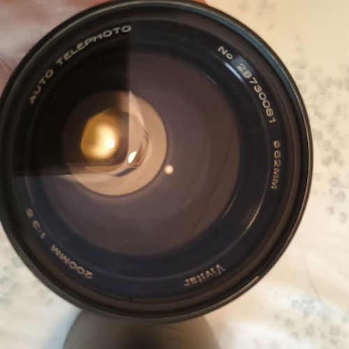 Vivitar 85-205mm f/3.8 Telephoto Lens with Minolta MD Mount like new