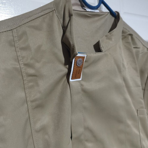 Cooking jacket new, breathable fabric, size XL