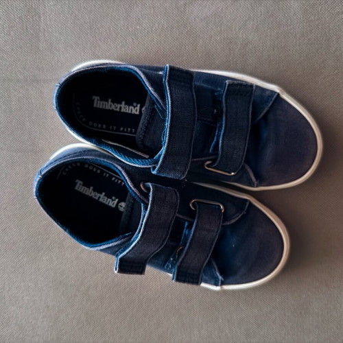 Timberland shoes used, blue, size 27