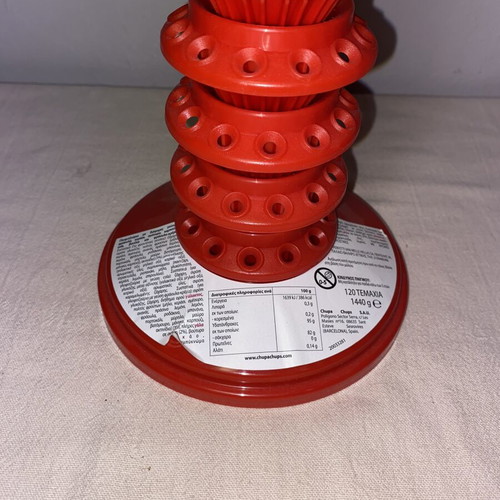 Chupa Chups Tower Display used, capacity 120 lollipops