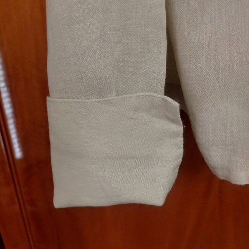 Linen beige jacket Heel Athens Lab like new